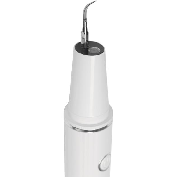 Effektiver Ultraschall-Zahnsteinentferner mit HD-Kamera (weiss): Akku-betriebener Plaque-Entferner für strahlend saubere Zähne