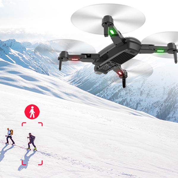 GPS-Drohne mit 4K-UHD-Kamera, 300m Reichweite, Follow-Me, bürstenloser Motor, 6-Achsen-Gyroskop, Optical Flow, WiFi, App für Erwachsene und Kinder