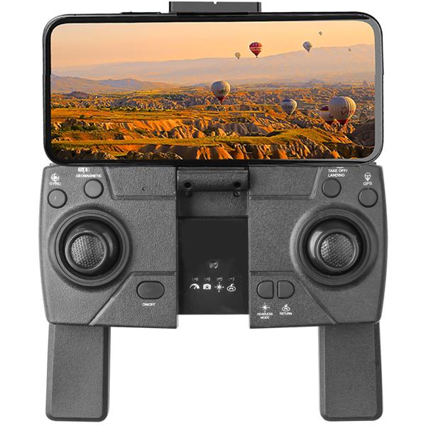 GPS-Drohne mit 4K-UHD-Kamera, 300m Reichweite, Follow-Me, bürstenloser Motor, 6-Achsen-Gyroskop, Optical Flow, WiFi, App für Erwachsene und Kinder