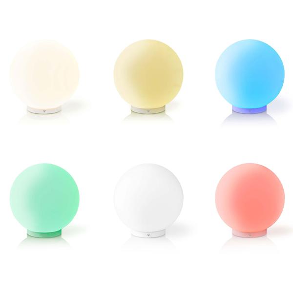 SmartLife RGB Stimmungslicht aus Glas, 360lm - App, multicolor, Farbwechsel, dimmbar – smarte farbenfrohe Ambientebeleuchtung für jeden Raum