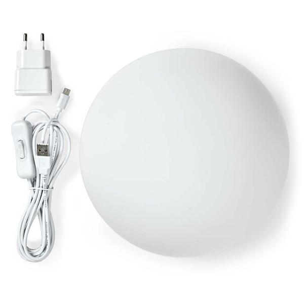 SmartLife RGB Stimmungslicht aus Glas, 360lm - App, multicolor, Farbwechsel, dimmbar – smarte farbenfrohe Ambientebeleuchtung für jeden Raum