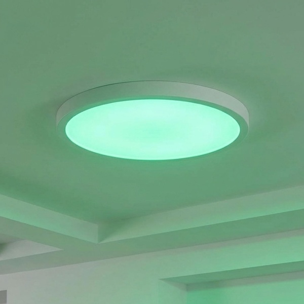 SmartLife WLAN LED Deckenleuchte, dimmbar, App-Steuerung, 29cm, elegantes weiss: Intelligente Beleuchtung für Ihr smartes Home