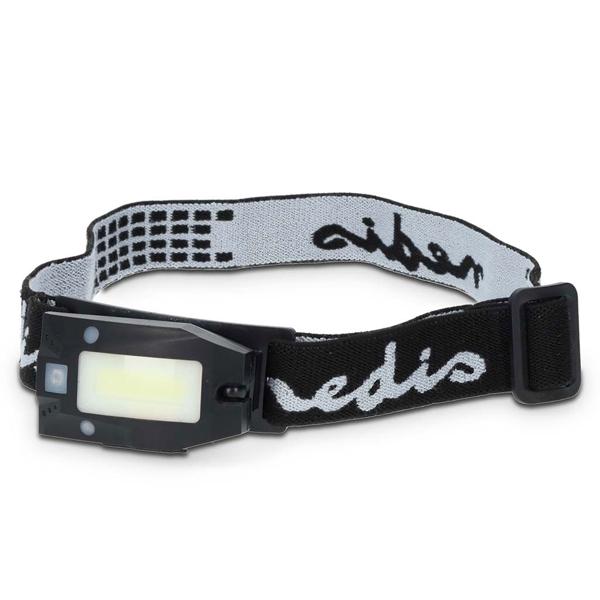 LED-Stirnlampe mit Gestensteuerung - Freihändige Nutzung, 180 Lumen, 20m Reichweite - IPX4, USB-C, 360° drehbarer Leuchtkopf, 2.5h Akku, Outdoor, Camping