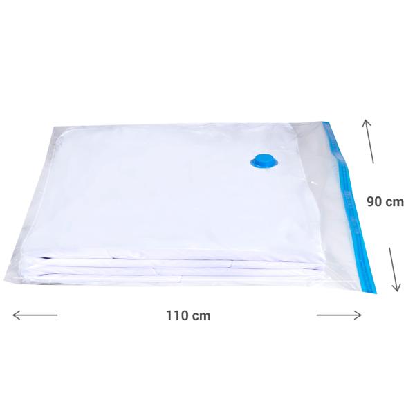 Effektive Kompression - Vakuum-Beutel 90x110cm für Staubsauger – Platzsparende Aufbewahrung für Bettwäsche & Kleidung