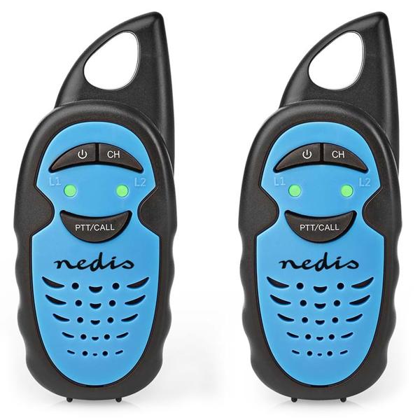 Walkie-Talkie Set für Kinder, Funkgeräte mit 3 km Reichweite, 3 Kanäle 446 MHz, PTT Funktion, ideales Outdoor Spielzeug für kleine Entdecker, Geschenk