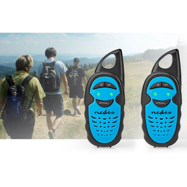 Walkie-Talkie Set für Kinder, Funkgeräte mit 3 km Reichweite, 3 Kanäle 446 MHz, PTT Funktion, ideales Outdoor Spielzeug für kleine Entdecker, Geschenk