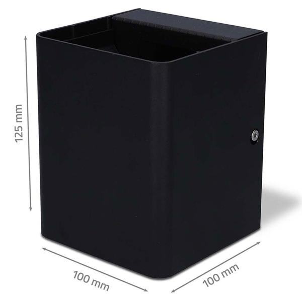 Smarte LED Aussenleuchte mit 2 Lichtwinkeln, 2x270lm: Geniale, vielseitige Beleuchtung für jede Aussenwand, App Steuerung