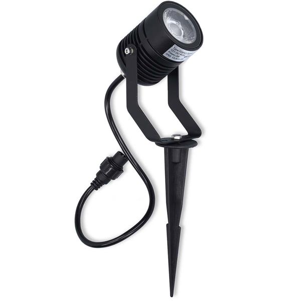 3er-Set SmartLife Gartenstrahler - RGB Gartenleuchte mit Erdspiess & App-Steuerung - IP65-zertifiziert - dimmbar, 3x 3W, Alexa/Google Home