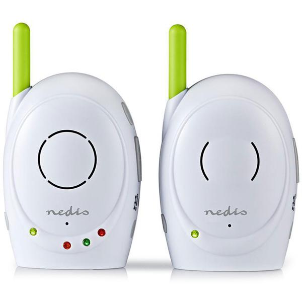 Babyphone mit Gegensprechfunktion - Zuverlässige Baby-Überwachung bis 300m Reichweite - Netz-/Batteriebetrieb, Plug & Play, FHSS Technologie