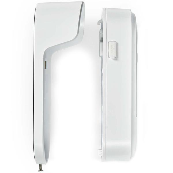 Full HD Video-Türsprechanlage, SmartLife App, Akku, PIR-Sensor, 2-Wege-Audio, weiss schwarz – Drahtlose Video Türklingel - Sicherheit an der Haustür