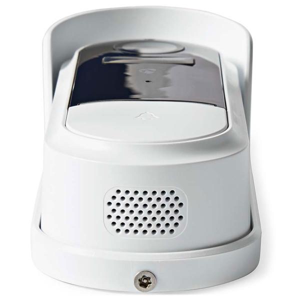 Full HD Video-Türsprechanlage, SmartLife App, Akku, PIR-Sensor, 2-Wege-Audio, weiss schwarz – Drahtlose Video Türklingel - Sicherheit an der Haustür