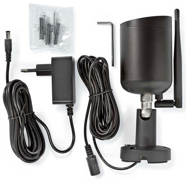 SmartLife Full HD Outdoor-Überwachungskamera, schwarz, Live-View App, IP65, Nachtsicht & 2-Wege-Kommunikation – Für umfassende Sicherheit