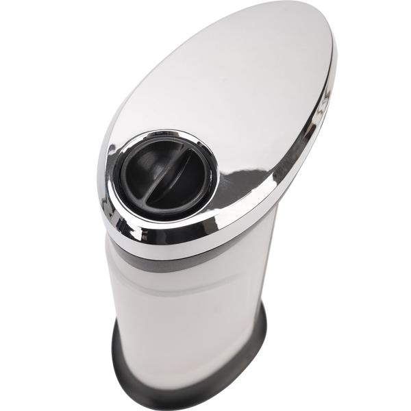 2er-Set Berührungsloser Seifenspender (Infrarot): 400ml, ABS-Chrom, edel - Autom. Dosierung, ideal für Bad & Küche - Maximale Hygiene