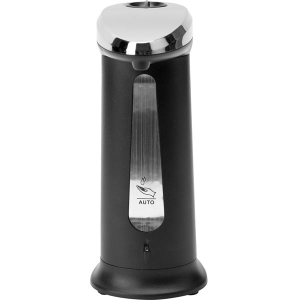 2er-Set Berührungsloser Seifenspender (Infrarot): 400ml, ABS-Chrom, edel - Autom. Dosierung, ideal für Bad & Küche - Maximale Hygiene