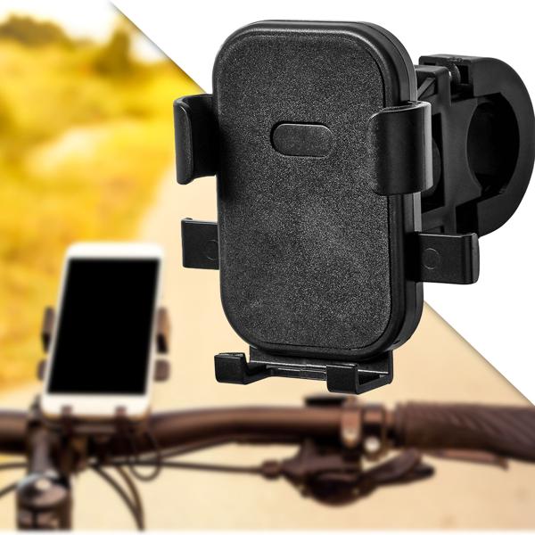 Natel Velo Halterung, Handyhalterung für Velo oder Roller, Universal Smartphonehalterung für iPhone, Samsung, Huawei