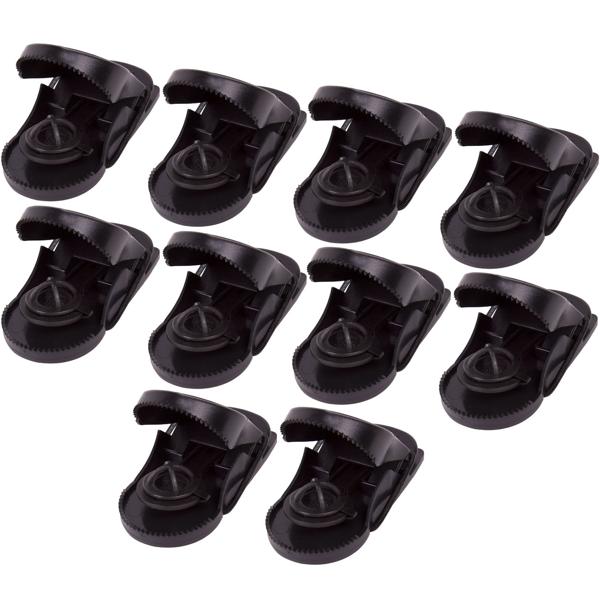 10er-Set Schlagfalle Mäuse und Ratten - Hochpräziser Auslösemechanismus, ohne Gift, sofortiger Tod - 9x4.5cm, wiederverwendbar, hygienisch, für Haus & Garten