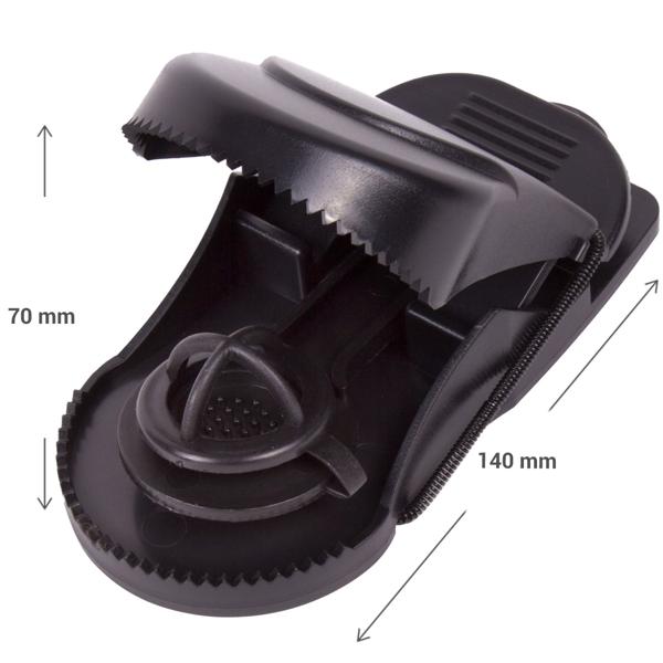 Effektive Schlagfalle für Ratten: Sofort & sicher Ratten fangen, robuste Konstruktion, hohe Fangkraft & einfach auszulösen