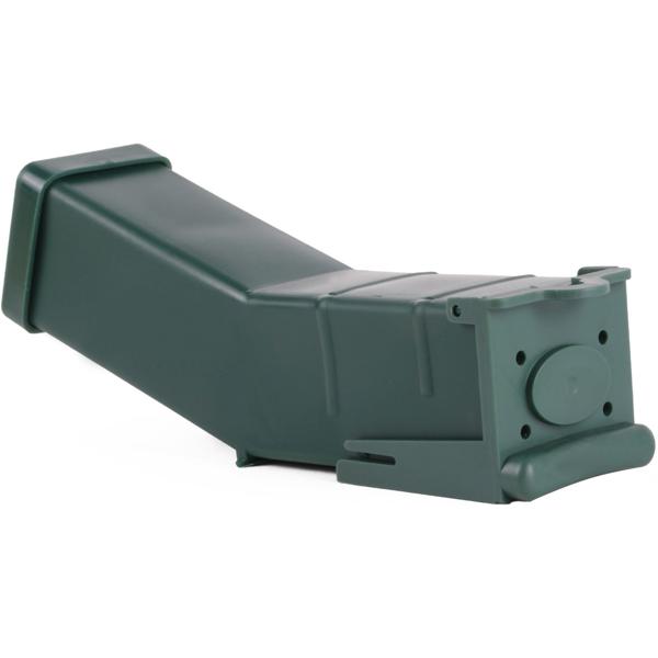 Tierfreundliche Mäusefalle - Humane Lebendfalle für effektive Nagerbekämpfung ohne Töten - 16,5x3,5x4cm - Wiederverwendbar, robust, grün