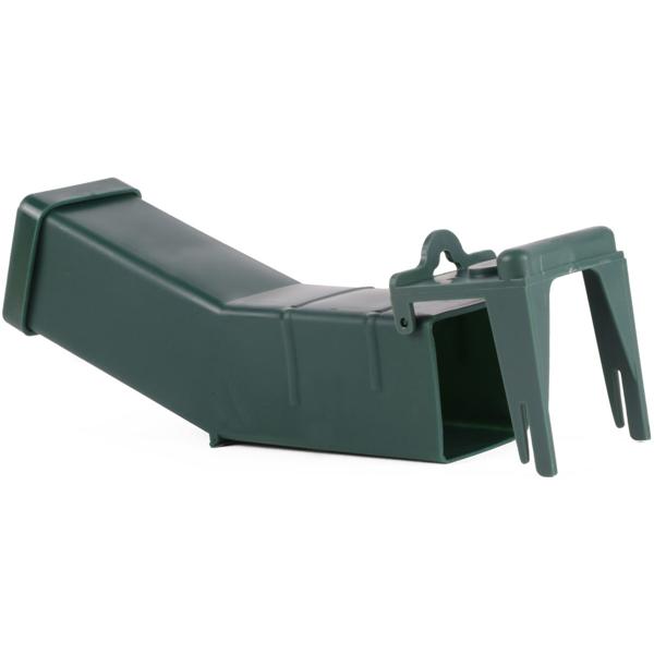 Tierfreundliche Mäusefalle - Humane Lebendfalle für effektive Nagerbekämpfung ohne Töten - 16,5x3,5x4cm - Wiederverwendbar, robust, grün