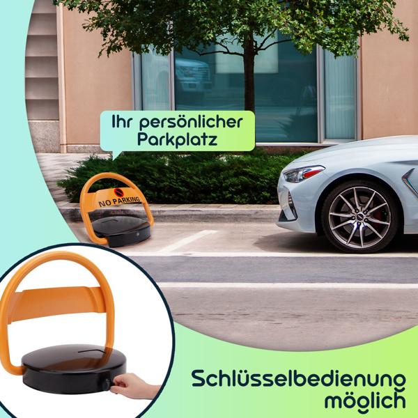 Robuste automatische Parkplatz Sperre, solarbetrieben, mit Fernbedienung, Alarmfunktion, Schutz von Privat- oder Firmenparkplatz