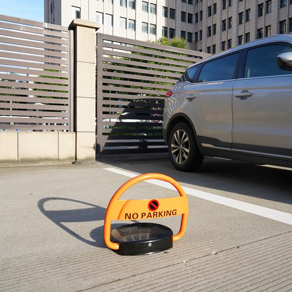 Robuste automatische Parkplatz Sperre, solarbetrieben, mit Fernbedienung, Alarmfunktion, Schutz von Privat- oder Firmenparkplatz