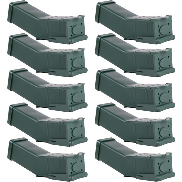 10er-Set Tierfreundliche Mäusefalle, 16,5 x 3,5 x 4 cm