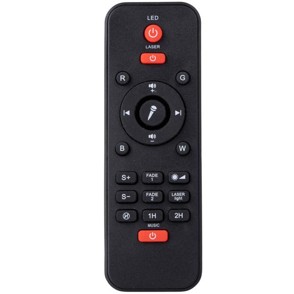 Sternenlicht-Projektor – 10 bunte Galaxie-Projektionen für Ihr Zuhause – Bluetooth-Lautsprecher & Nachtlicht mit Timer & Fernbedienung