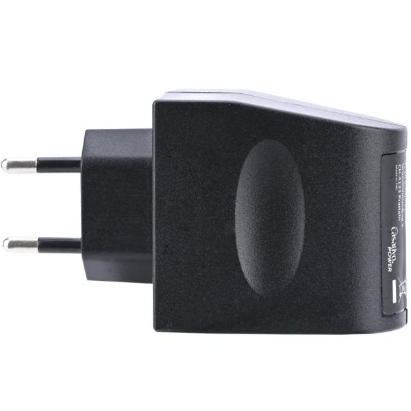 Spannungswandler, kompakt u. praktisch, 230V auf 12V, 1000mA / 12 Watt, schwarz, Kleinstgeräte mit bis zu 12 Watt und Zigarettenanzünder-Anschluss überall verwenden