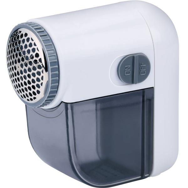 2er-Set Mini-Fusselrasierer - batteriebetrieben für unterwegs - entfernt Fussel & Knötchen - sicheres Metallgitter - 7.3x3.6x7.8cm - inkl. Auffangbehälter