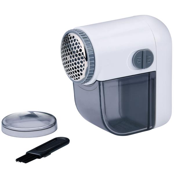 2er-Set Mini-Fusselrasierer - batteriebetrieben für unterwegs - entfernt Fussel & Knötchen - sicheres Metallgitter - 7.3x3.6x7.8cm - inkl. Auffangbehälter