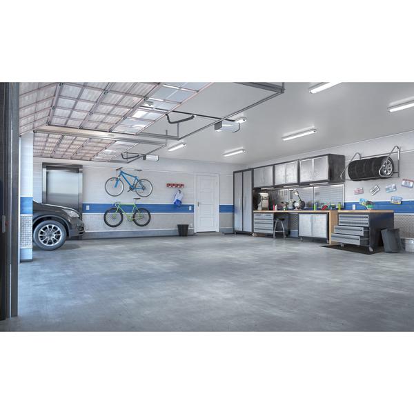 Robuste Schaumstoffmatten (24er-Set, 40x40) - schwarz, 1cm dick - ideal für Gym, Werkstatt, Spielbereich - Dämpfung + Komfort