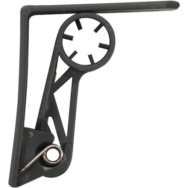 Tischtuchklammern 4er-Set - Sicherer Halt für Tischdecken bei Gartenpartys & Festen - Robust, rostbeständig, Anthrazit, 6x5.3 cm