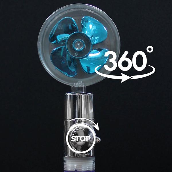 Duschbrause mit Wasserfilter - Kristallklares Wasser für empfindliche Haut - Filtert Kalk Chlor Mineralien - Wassersparfunktion - 25.5xØ8cm Kunststoff