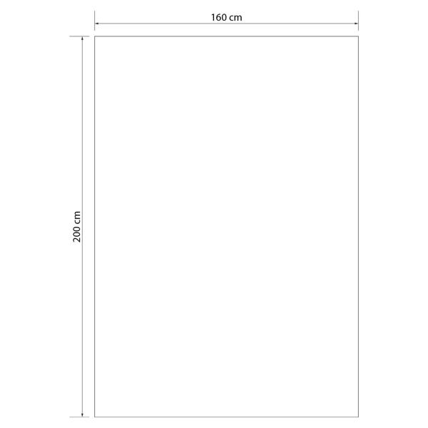 Anti-Milben Matratzenschoner 160x200 cm – wasserdicht, atmungsaktiv & hypoallergen, schützt vor Milben, Flüssigkeiten & Flecken, weiss