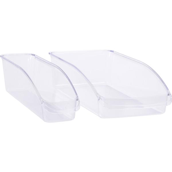 Kühlschrank Aufbewahrungsboxen 3er-Set - Organizer für mehr Ordnung & Hygiene - Hygienischer Kunststoff transparent - Ideal für Lebensmittel & Gläser