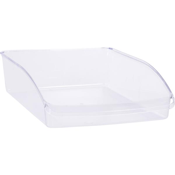 Kühlschrank Aufbewahrungsboxen 3er-Set - Organizer für mehr Ordnung & Hygiene - Hygienischer Kunststoff transparent - Ideal für Lebensmittel & Gläser