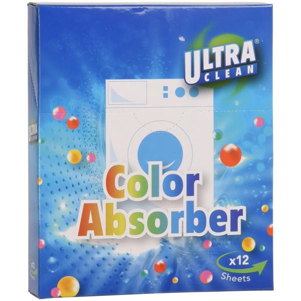 Farbfangtücher 12er-Pack - Verfärbungsschutz & Fleckenentfernung für Kleidung & Bettwäsche in der Waschmaschine - Vielseitige Wäschetücher 245x115mm