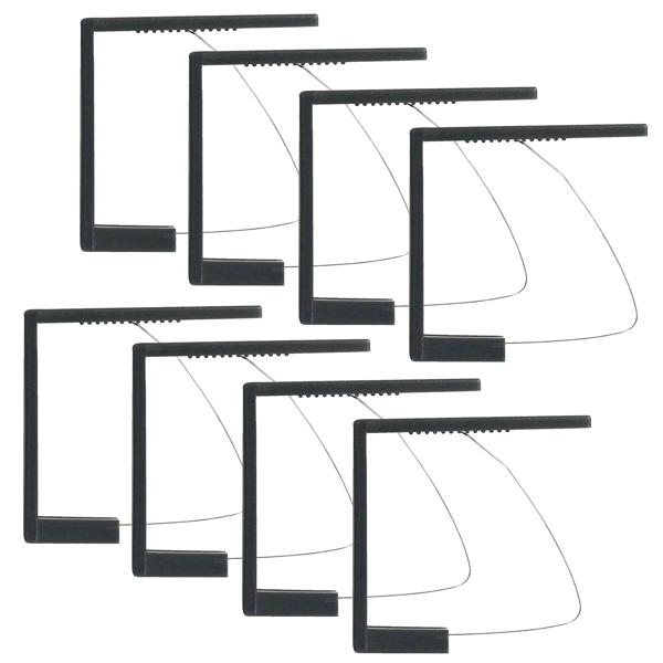 Tischtuchklammern 8er-Set - Sichern Tischdecken effektiv bei Wind & Böen - Robust, rostbeständig, 6x5.3cm - Ideal für Gartenfeste, Hochzeiten & Gastronomie