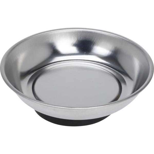 Magnetische Schale Ø 10 cm - Aufbewahrung für Schrauben Nägel Nadeln - Perfekt für Werkstatt DIY Nähen kein Herunterfallen - Ø 105 mm Schale Ø 60 mm Magnet