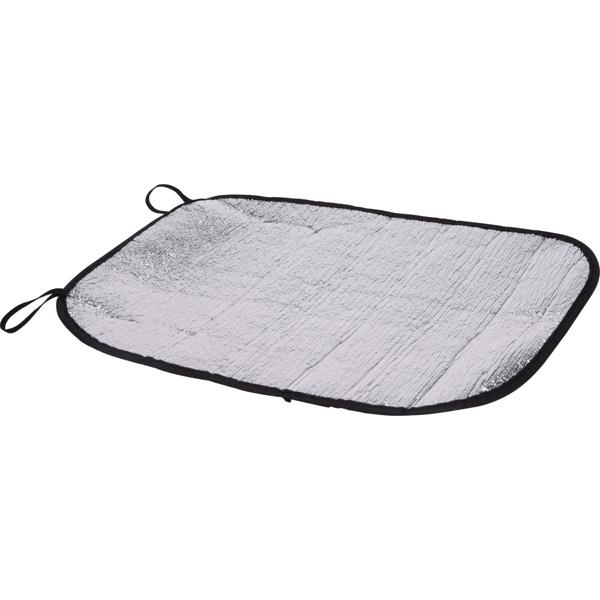 Alu Sitzkissen Thermo-Sitzmatte 35x44cm - Wasserdicht, Faltbar, Thermoeffekt - Ideal für Camping, Outdoor, Stadion, Festivals - Inkl. elastischer Bänder