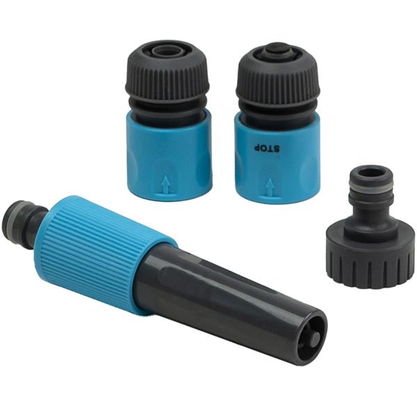 Gartenschlauch mit Adapter-Set, 20 m