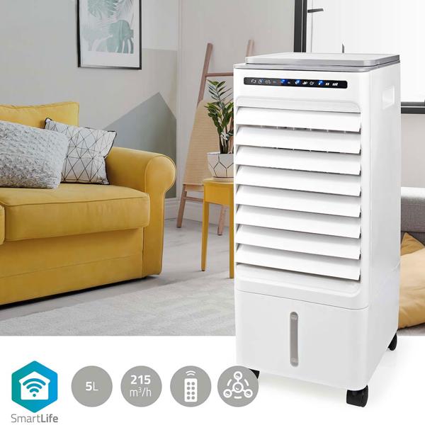 WLAN SmartLife Luftkühler: Kühlen, Entfeuchten, Lüften, App-Steuerung - Moderner Raumkühler für perfektes Klima - Komfortable Bedienung