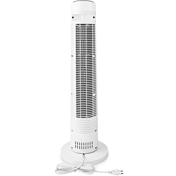 Leistungsstarker Turmventilator mit 3 Geschwindigkeitsstufen, Oszillation & Fernbedienung, leise & energiesparend, 50 W – ideal für Zuhause & Büro