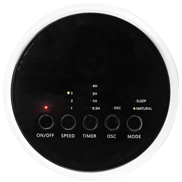Leistungsstarker Turmventilator mit 3 Geschwindigkeitsstufen, Oszillation & Fernbedienung, leise & energiesparend, 50 W – ideal für Zuhause & Büro