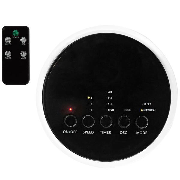 Leistungsstarker Turmventilator mit 3 Geschwindigkeitsstufen, Oszillation & Fernbedienung, leise & energiesparend, 50 W – ideal für Zuhause & Büro