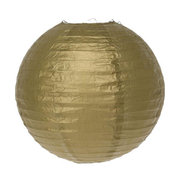 Papier-Lampions 6er-Set – 3 Grössen (20, 25, 30 cm) weiss & gold – stimmungsvolle Deko für Feste, Garten & Kindergeburtstage – robust & wetterfest