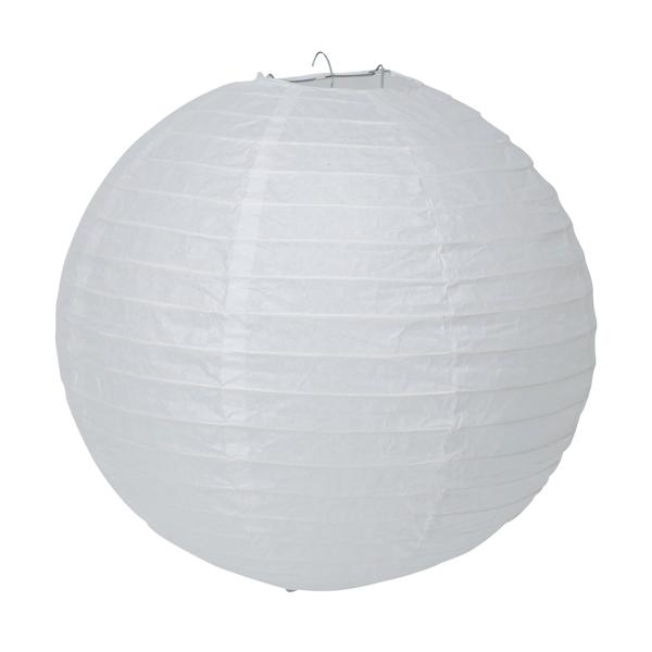 Papier-Lampions 6er-Set – 3 Grössen (20, 25, 30 cm) weiss & gold – stimmungsvolle Deko für Feste, Garten & Kindergeburtstage – robust & wetterfest