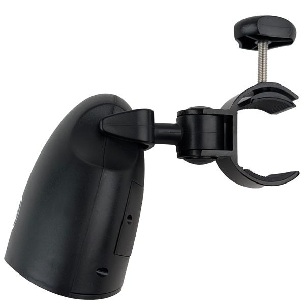 Robuste Arbeits- und Grill-Lampe mit Klemme, schwarz – Leuchte für Garten, Werkstatt & Outdoor-Aktivitäten oder BBQ in der Dämmerung