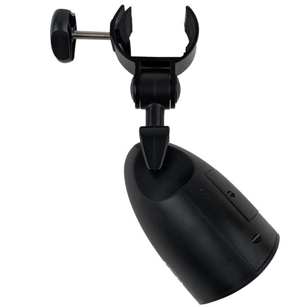 Robuste Arbeits- und Grill-Lampe mit Klemme, schwarz – Leuchte für Garten, Werkstatt & Outdoor-Aktivitäten oder BBQ in der Dämmerung