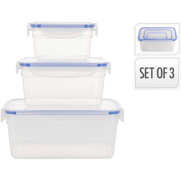 Vorratsboxen 6er-Set transparent - Für Müsli, Mehl, Zucker & Reis - 2x 500, 2x 900, 2x 1500 ml - Spülmaschinenfest & BPA-frei